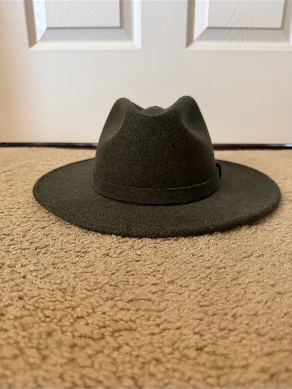 Stetson Men's Olive 100% Wool - Crushable Collection - Made in USA